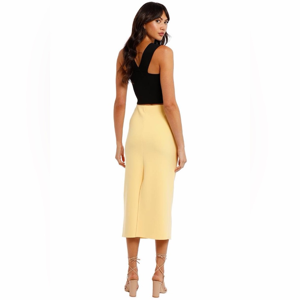 bec + bridge NOA MIDI SKIRT — Black - Picture 5 of 11
